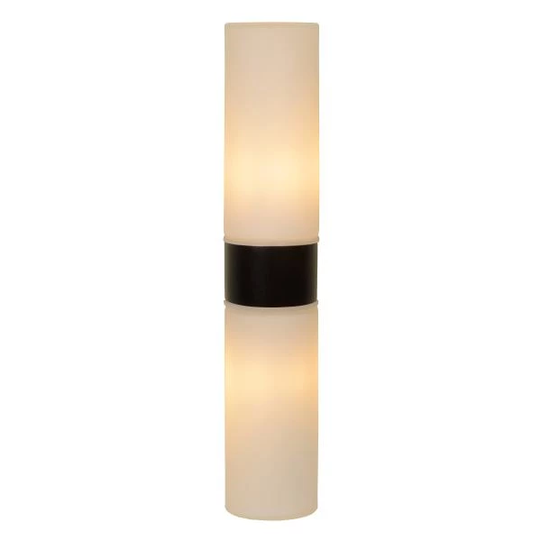 Lucide JESSE - Lámpara de pared Baño - 2xG9 - IP44 - Negro - detalle 1